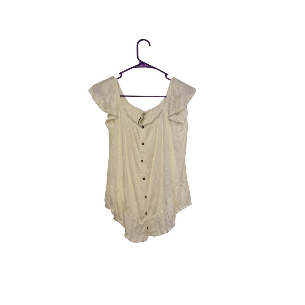 American Rag Egret White  Top Juniors Size M